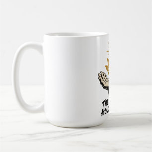 Offene Hände Golden Lotus Zen Kaffeetasse