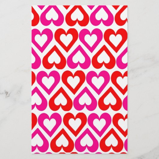 Offene Herzen Briefpapier (Vorderseite)