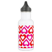 Offene Herzen Edelstahlflasche (Links)