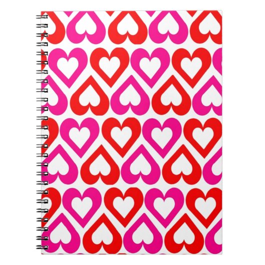 Offene Herzen Notizblock (Vorderseite)
