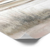 Offene Horizon-Sümpfe #3 – Sanfte neutrale Landsch Poster (Ecke)