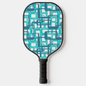 Offene moderne Rechtecke Mitte des Jahrhunderts Pickleball Schläger (Vorderseite)