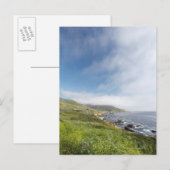 Offene Straße auf der Reise nach Kalifornien im So Postkarte (Vorne/Hinten)