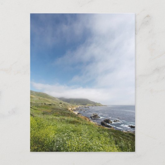 Offene Straße auf der Reise nach Kalifornien im So Postkarte (Vorderseite)