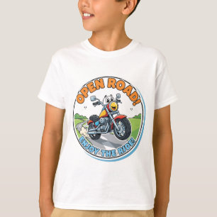 Offene Straße! Genieße die Fahrt! T-Shirt