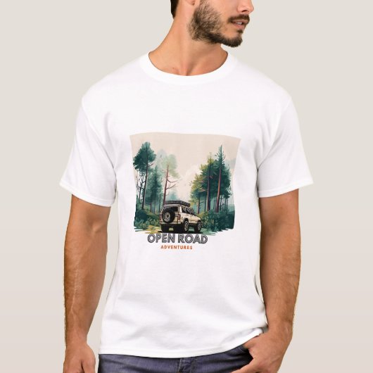 offene Straße T-Shirt (Vorderseite)