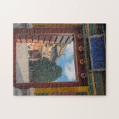 Offene Tür in der verbotenen Stadt - Peking, China Puzzle (Horizontal)