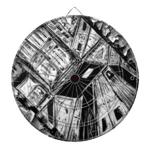 Offene Türen Dartscheibe