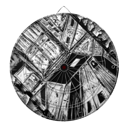 Offene Türen Dartscheibe (vorne)