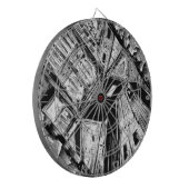 Offene Türen Dartscheibe (Vorderseite Links)