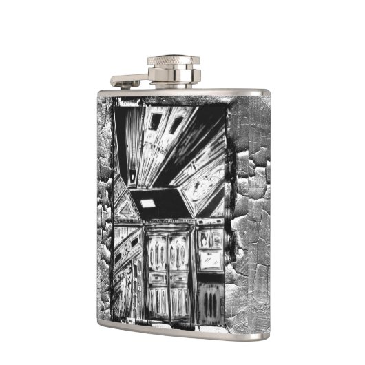 Offene Türen Flachmann (Links)