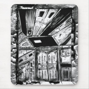 Offene Türen Mousepad