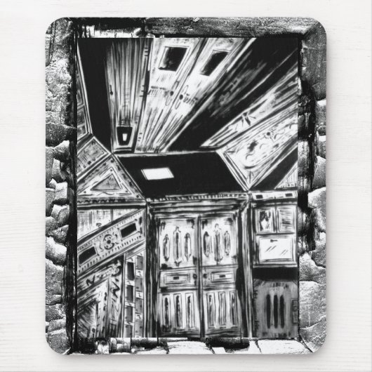 Offene Türen Mousepad (Vorne)