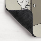 Offene Türen Mousepad (Ecke)