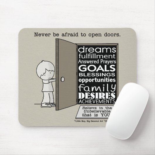 Offene Türen Mousepad (Mit Mouse)