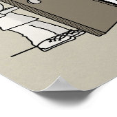 Offene Türen Poster (Ecke)