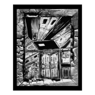 Offene Türen Poster