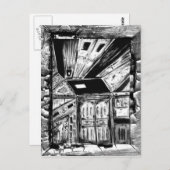 Offene Türen Postkarte (Vorne/Hinten)