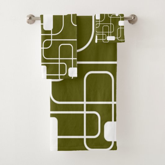 Offene und geschlossene Rechtecke Badhandtuch Set (Insitu)