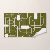 Offene und geschlossene Rechtecke Badhandtuch Set (Handtuch)