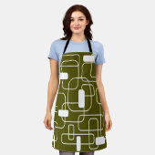 Offene und geschlossene Rechtecke - Camouflage Schürze (Getragen)
