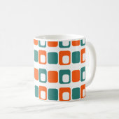 Offene und geschlossene Rechtecke Kaffeetasse (VorderseiteRechts)