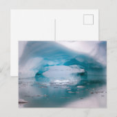 Offener Bogen Eisberg | Antarktika Postkarte (Vorne/Hinten)