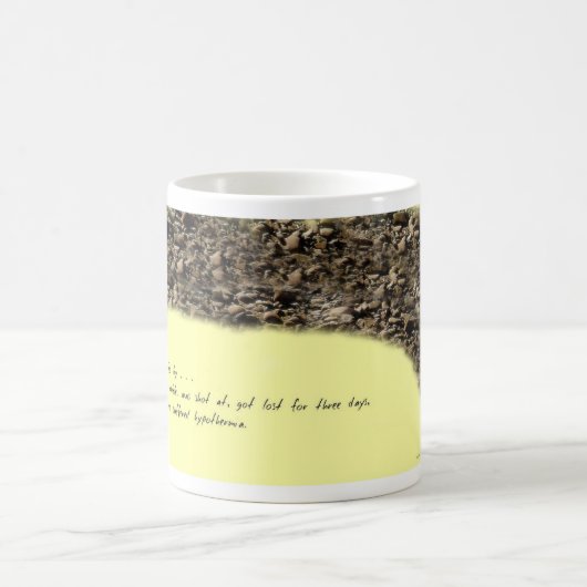 OFFENER BRIEF ZU ROBERT FROST KAFFEETASSE (Mittel)