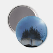 Offener Buchwald Magnet (Vorderseite/Rückseite)
