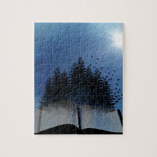 Offener Buchwald Puzzle (Vertikal)
