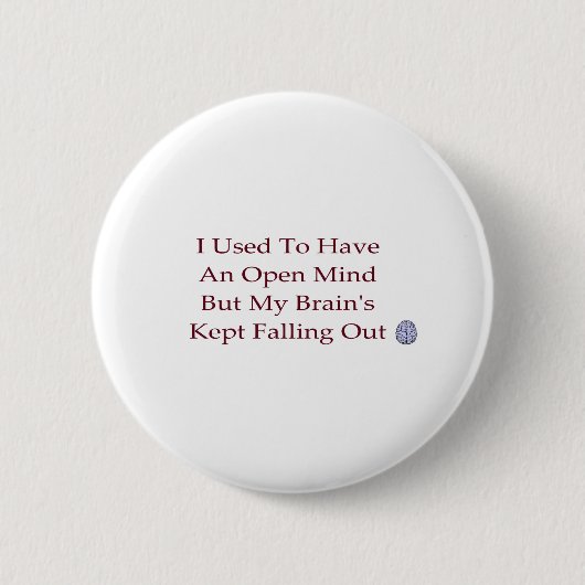 Offener Geist Button (Vorderseite)