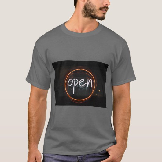 Offener Geist Offenes Herz T-Shirt (Vorderseite)