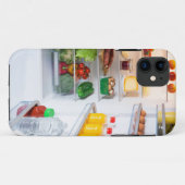 Offener Kühlschrank mit Essen Case-Mate iPhone Hülle (Rückseite (Horizontal))