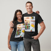 Offener Kühlschrank mit Essen T-Shirt (Unisex)