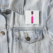 Offener rosa Leuchtstift Button (Beispiel)