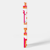 Offenere moderne Rechtecke Mitte des Jahrhunderts Case-Mate iPhone Hülle (Rückseite / Links)