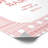 Offenes Bar Poster für Goddess-Party (Ecke)