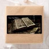 Offenes Bibelbuch mit Kerzen - van Gogh (Insitu)