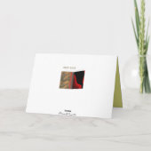 Offenes Buch Karte (Rückseite)