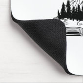 Offenes Buch Mousepad (Ecke)