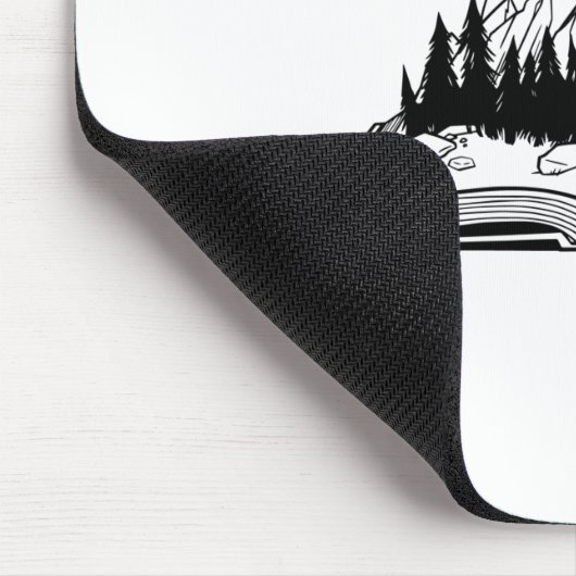 Offenes Buch Mousepad (Ecke)