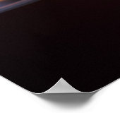 Offenes Buch und Sunset Fotografie Poster (Ecke)