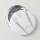 offenes Button (Vorne & Hinten)
