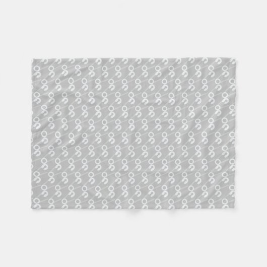 offenes Button Fleecedecke (Vorderseite (Horizontal))