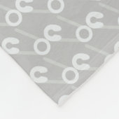 offenes Button Fleecedecke (Ecke)