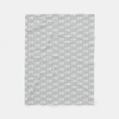 offenes Button Fleecedecke (Vorderseite)