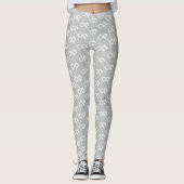 offenes Button Leggings (Vorderseite)