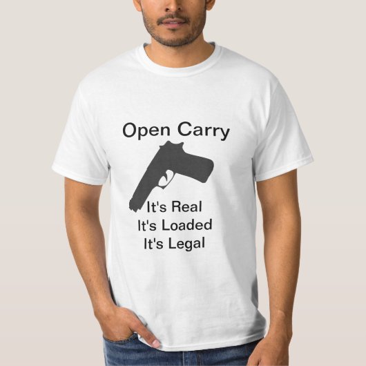 Offenes Carry ist legal T-Shirt (Vorderseite)