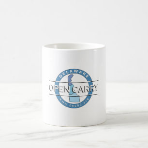 Offenes Delaware tragen Kaffee-Tasse Kaffeetasse