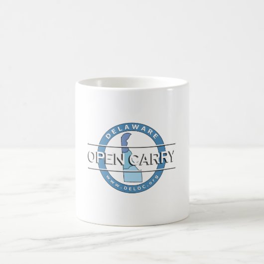 Offenes Delaware tragen Kaffee-Tasse Kaffeetasse (Mittel)